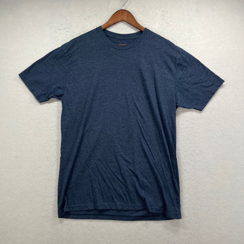 Fresh Clean Tees T Shirt Mens XL Blue Short Sleeve Crew Neck Casual Basic Soft